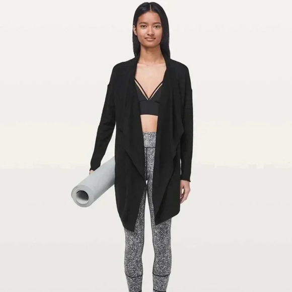 Lululemon In Movement Tight 25" *EverluxDiffuse Starlight Black - Picture 4 of 6